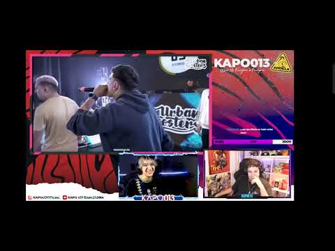 Kapo reacciona a la replica de Stuart vs Mecha || FMS Argentina - Stuart demuestra porque es campeón
