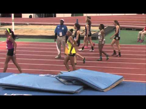 Girls Pentathlon 60m Hurdles Section 1 - New Balance Nationals Indoor 2014