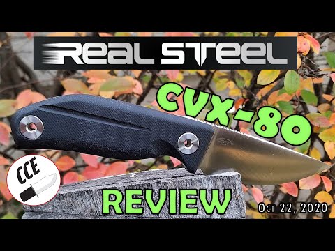 ✨1st English Review: Real Steel Knives CVX 80 - A PERFECT 3" fixed blade?