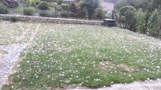preview picture of video 'Orage de Grêle Walscheid,France - 06/08/2013 - 13:52:36 - V1/2'