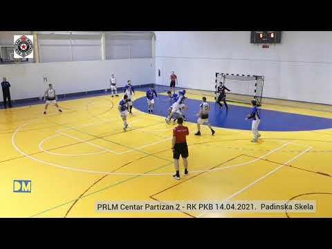 PRLM Centar RK Partizan 2 - RK PKB 14.04.2021. Padinska Skela