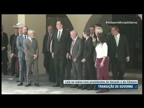 Pacheco recebe Lula em Brasília