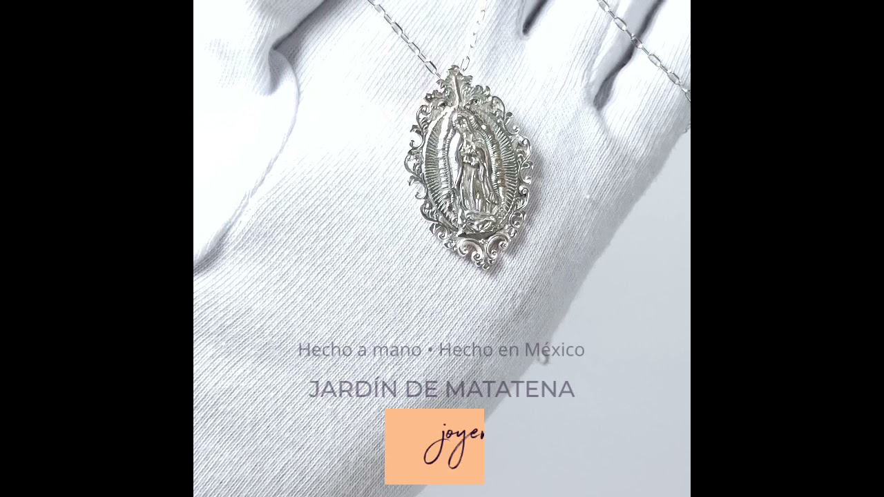 Watch Dije VIRGEN DE GUADALUPE BARROCA | JM joyería Now Dije VIRGEN DE GUADALUPE BARROCA | JM joyería