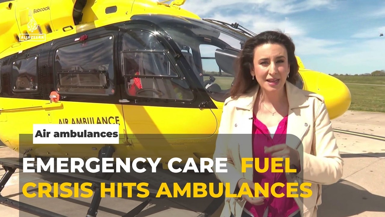 UK air ambulances warn fuel shortages could threaten lifesaving missions