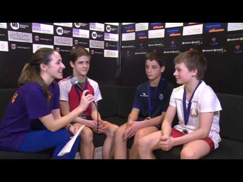 Interview Boys B Platform, Senet Diving Cup Eindhoven 2016