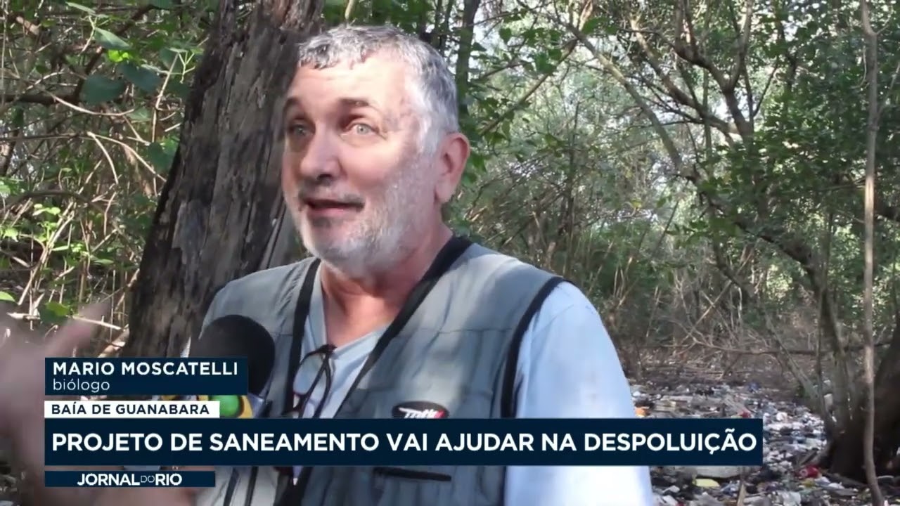 Baía de Guanabara vai receber projeto de saneamento