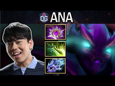 OG.ANA SMURF SPECTRE WITH BUTTERFLY AND SHARD - DOTA 2 7.29 GAMEPLAY