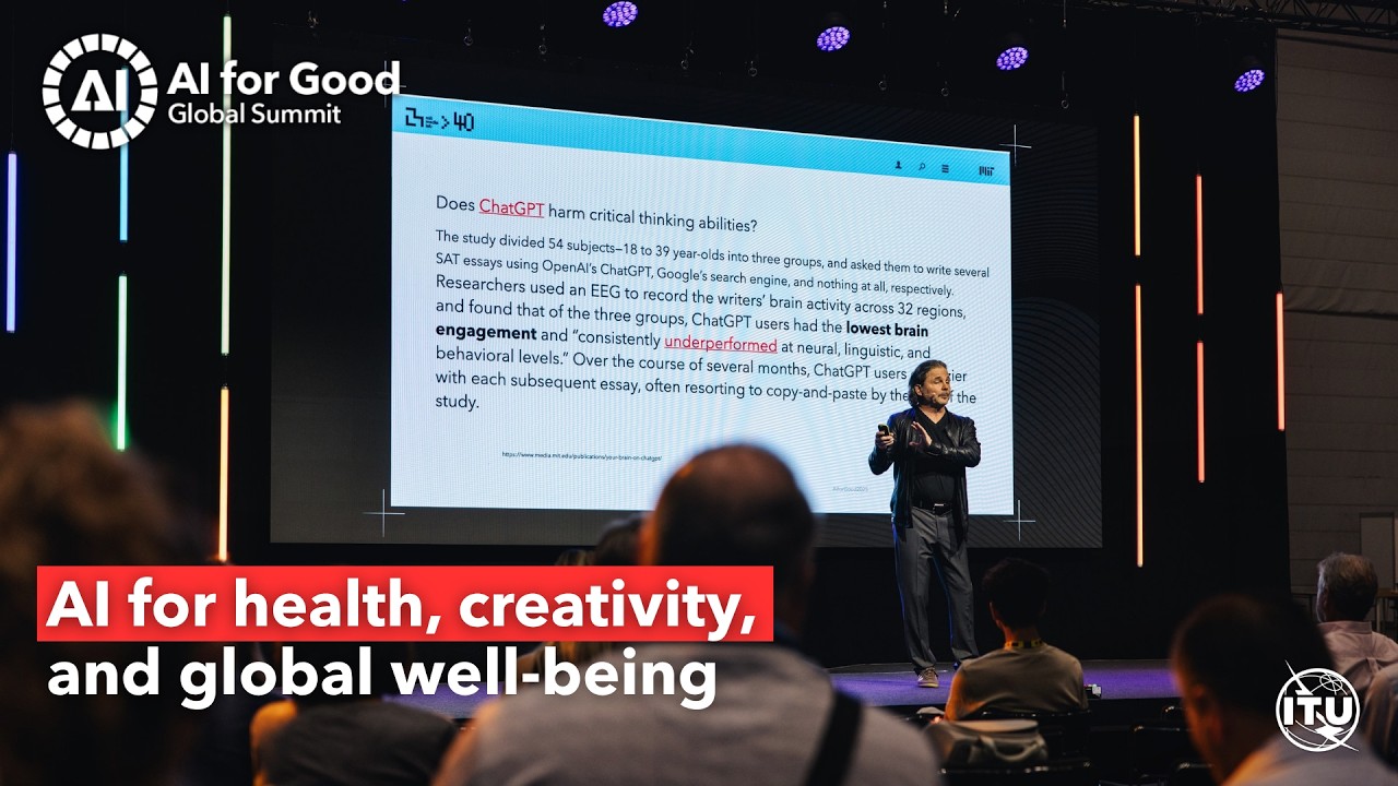 AI for health, creativity, and global well-being