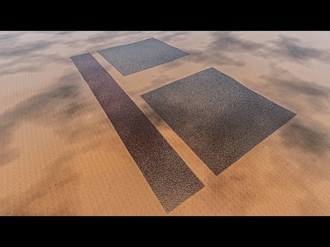 100K ROMAN SOLDIERS ATTACKED BY 300K PERSIANS - Ultimate Epic Battle Simulator 2 UEBS 2