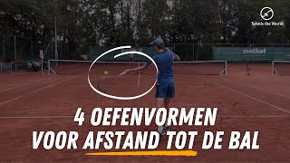 Ruimte bij het slaan