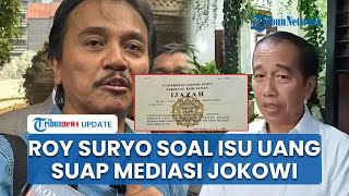 Roy Suryo Bongkar Fakta di Balik Isu Uang Suap Mediasi Kasus Ijazah Jokowi, Pilih Lanjut Hukum