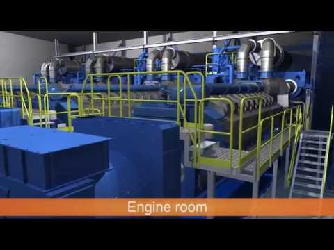 Floating Power and Water Barge (cogeneration) with reverse osmosis equipment | Wärtsilä