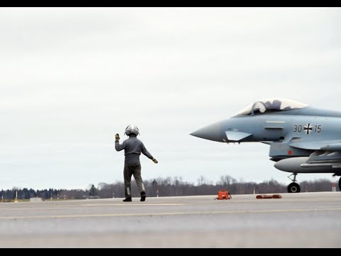 Air Policing Baltikum: der Pilot im Portrait - Bundeswehr