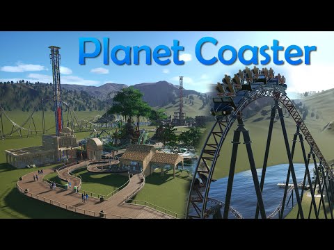 Tunnin Planet Coaster video - Rakennetaan huvipuistoa #3