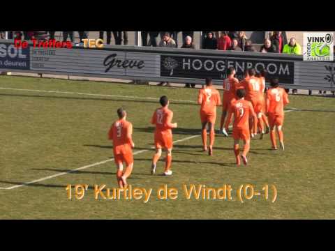 Doelpunten De Treffers - TEC (1-2)