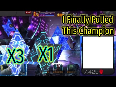 Alliance War Season Rewards Are Here! Three 6 Star Featured Crystals!! | Marvel Contest Of Champions