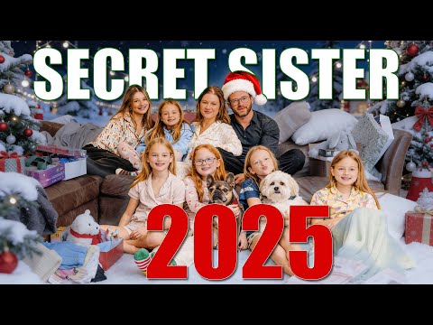 Busby Family Annual Secret Sister Shopping 2025 Vlog!