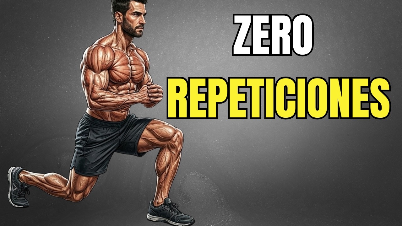 Ejercicios Isométricos Para Ganar Músculo En Casa SIN PESAS (zero repeticiones)