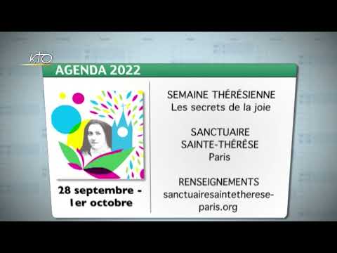 Agenda du 5 septembre 2022