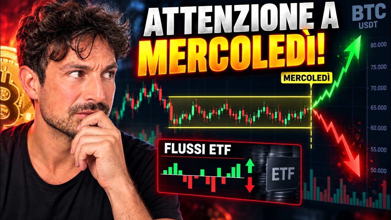 BITCOIN, CRYPTO: QUESTO SEGNALE PREVEDE IL PROSSIMO MOVIMENTO! (GUARDA...)