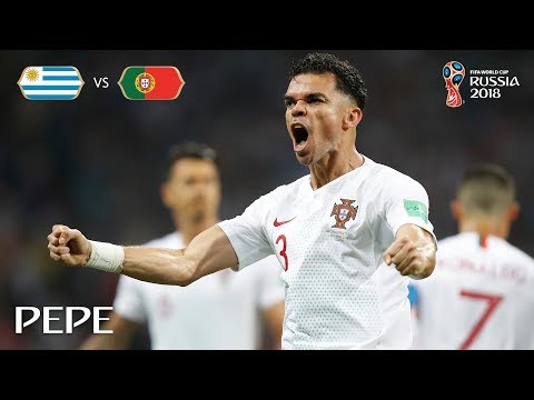 PEPE Goal  - Uruguay v Portugal - MATCH 49