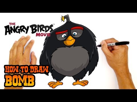 How to Draw Bomb | The Angry Birds Movie