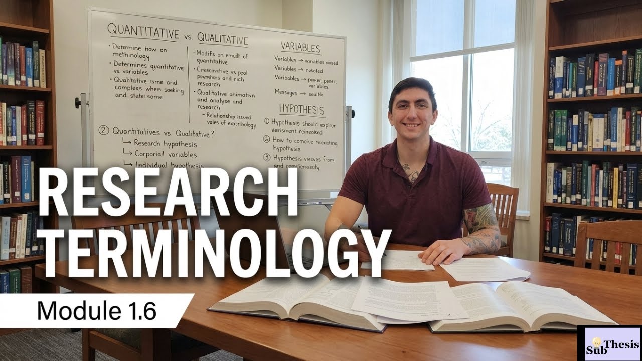 Essential Research Terminology