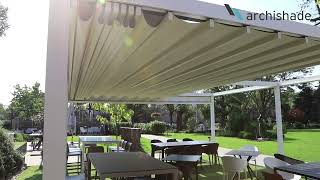 Ponyvás pergolák az Archishadetől