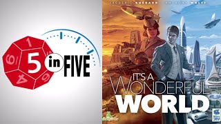 It's a Wonderful World  |  5 in Five Review  |  with Mike