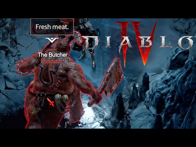 A "surprising" fight against Diablo 4 Butcher is exactly what Blizzard wanted