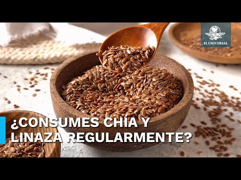 Estos son los beneficios de consumir chía y linaza diariamente