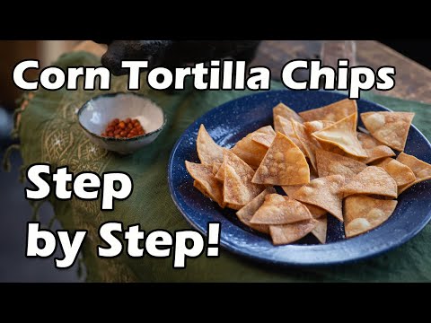 Easy Corn Tortilla Chips Recipe | Tips and Tricks to Make Extra Crunchy Corn Tortilla Chips