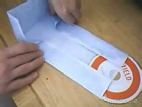 Ａ４用紙１枚でCDケースを作る方法
