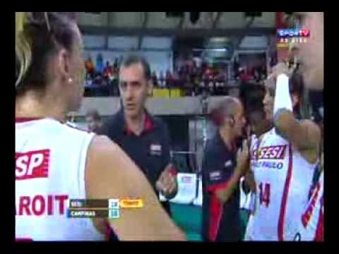 SF - Paulista de Vôlei Feminino 2013 - Sesi/SP x Amil/Campinas