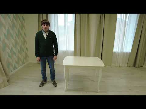 Миниатюра изображения товара Обеденный стол Tetchair Caterina Provence 100+30x70x75 (бук/Ivory White)