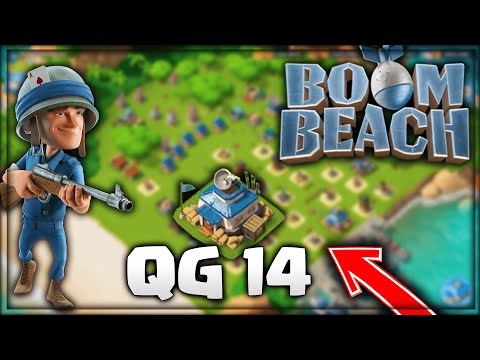 Boom Beach | On passe QG 14 !!!