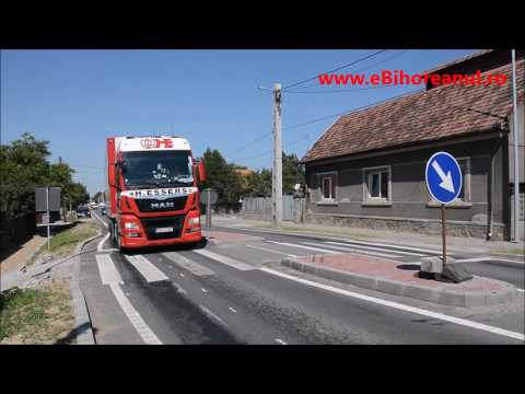 eBihoreanul.ro - Cum arată insulițele pentru calmarea traficului pe DN1, în Bihor