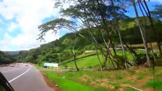 preview picture of video 'Driving through Adjuntas, Puerto Rico to Hacienda Maribó on PR10'