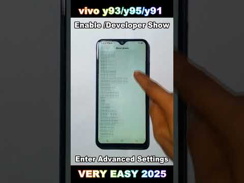 how to vivo y93, y95 ,y91 ,y90 on developer option - how to enable developer options for vivo 2025