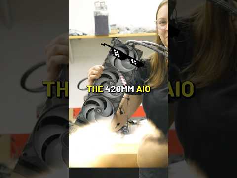 What’s the difference between a 420mm and 360mm AIO?