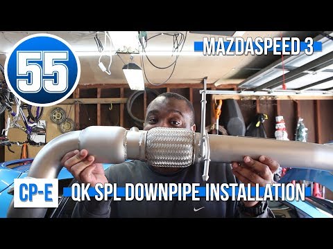 CP-e QKSpl Downpipe Installation