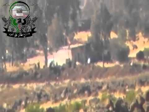 رصد الكتيبة 26 في بلدة الشيخ سعد في ريف درعا من قبل لواء درع عشائر جبل العرب