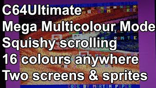 C64Ultimate Mega Squishy Multicolour Mode