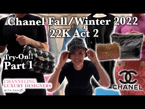 Chanel Fall/Winter 2022 Act 2 22K FIRST LOOK! Pre-Launch Day at Ready to Wear RTW & Handbags! Try-On