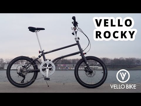 VELLO Rocky – Lightweight Folding Bike with MTB Parts (26lbs, 20")
