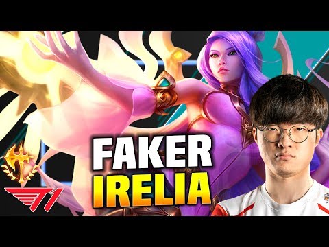 SKT T1 FAKER PICKS IRELIA MID! - SKT T1 Faker Plays Irelia vs Zoe Mid! | Season 2020 KR SoloQ
