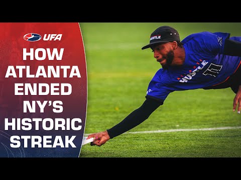 How Atlanta Ended New York's Historic Win Streak | Pro Ultimate Frisbee