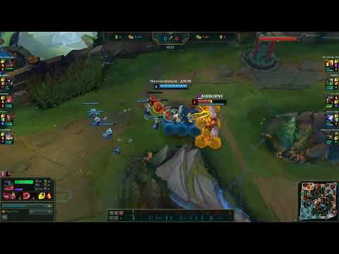 aatrox 1v2 lvl 2 first blood