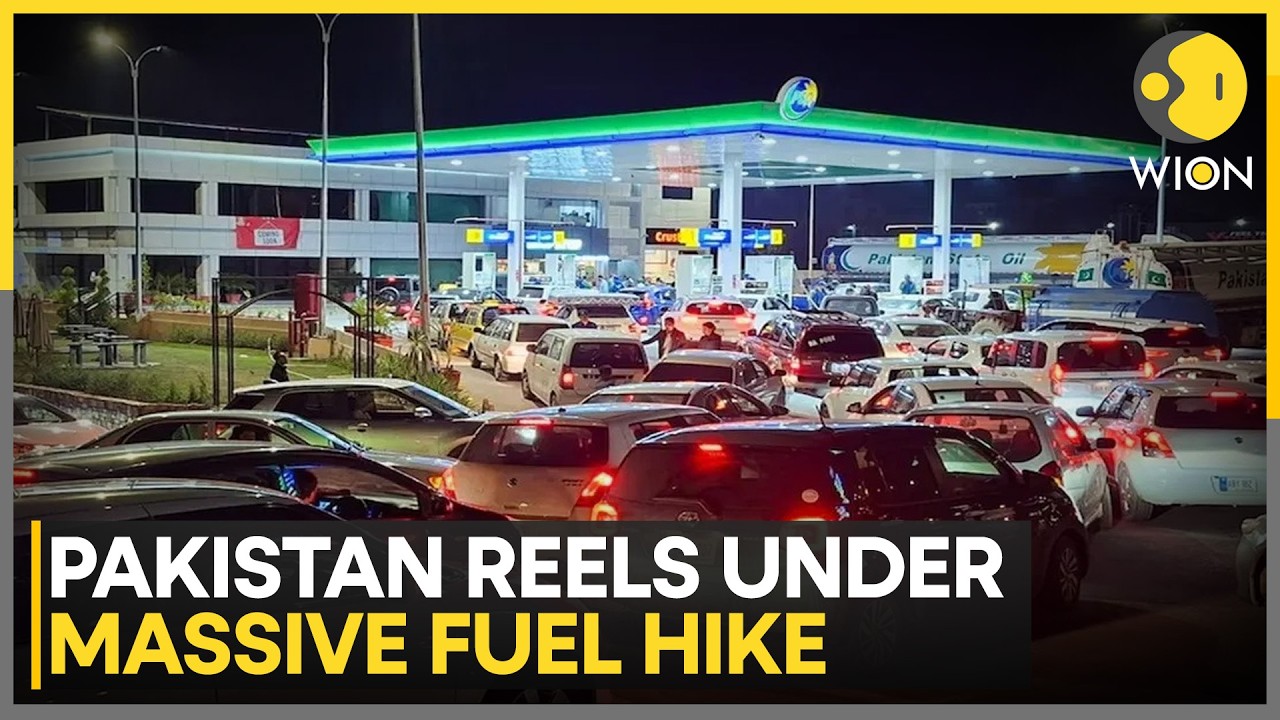 Pakistan Hikes Fuel Prices Amid Iran War, Diesel Up 55%, Petrol Up 43% In Pak | WION