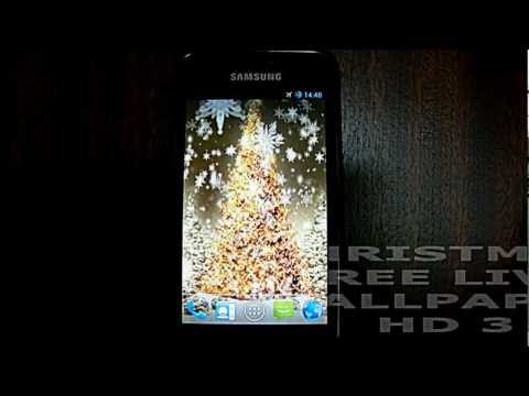 Christmas Tree Live Wallpaper3 Video